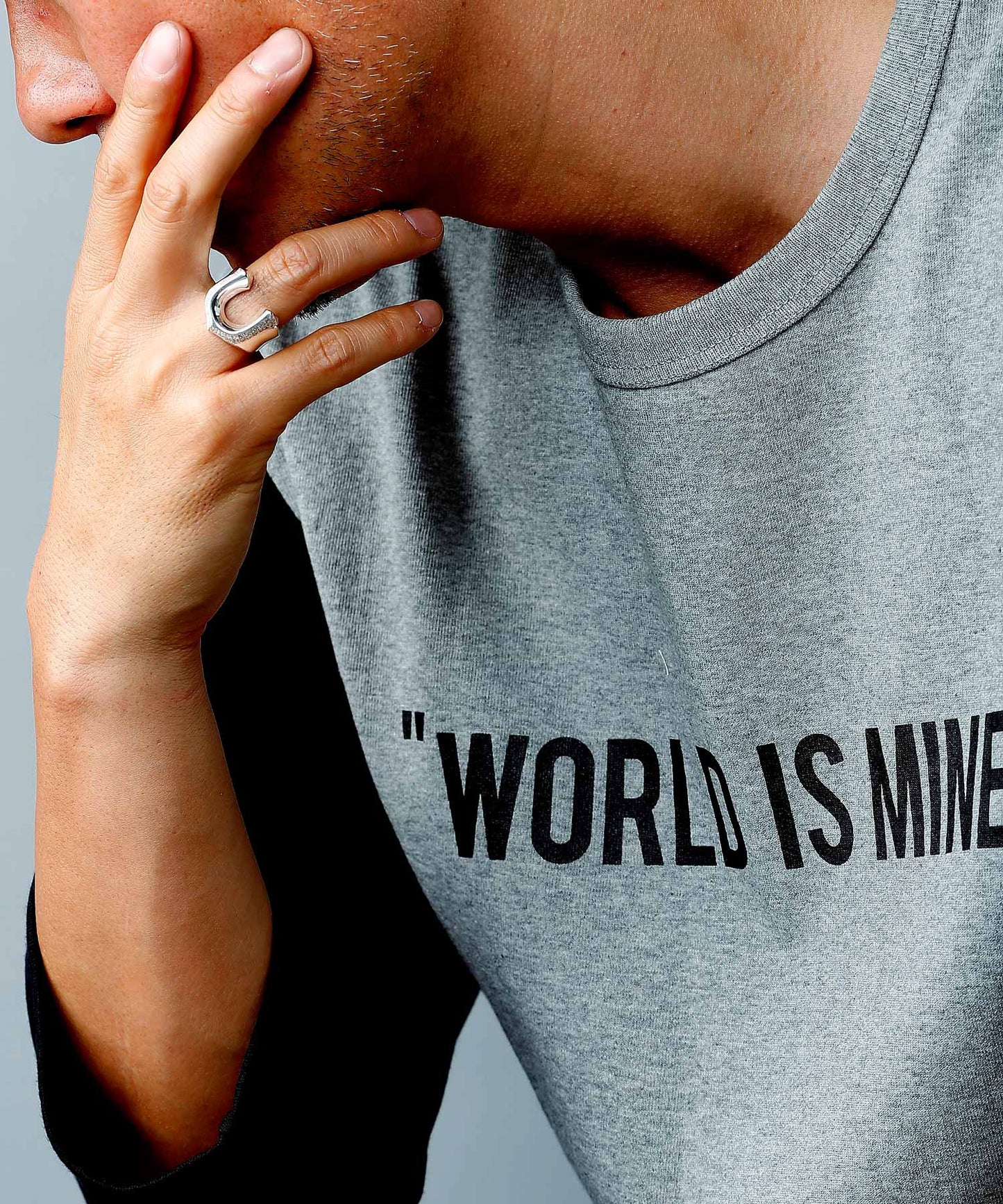 【King Limo キングリモ】KLR14GCZ:HIGH ROLLER RING-PAVE ハイローラーリング