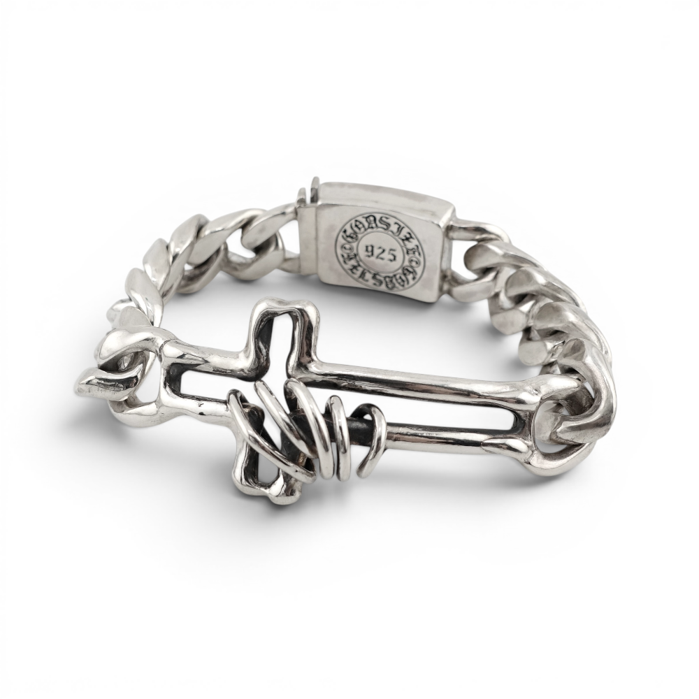 2026AW先行予約【GODSIZE ゴッドサイズ】GS748CB BIND CROSS BRACELET
