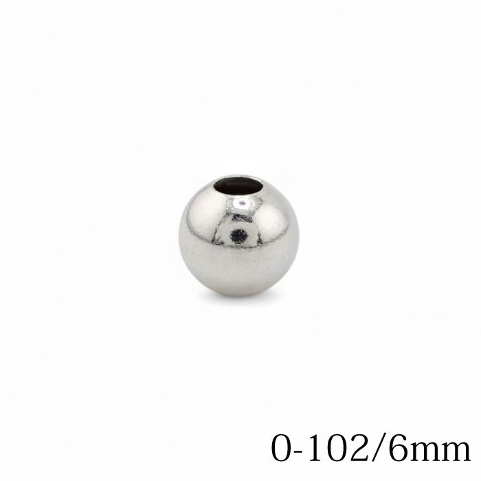 FIRST ARROW's ファーストアローズ】O-102/6mm シルバービーズ – -925