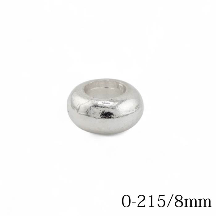FIRST ARROW's ファーストアローズ】O-215/8mm 無垢シルバービーズ