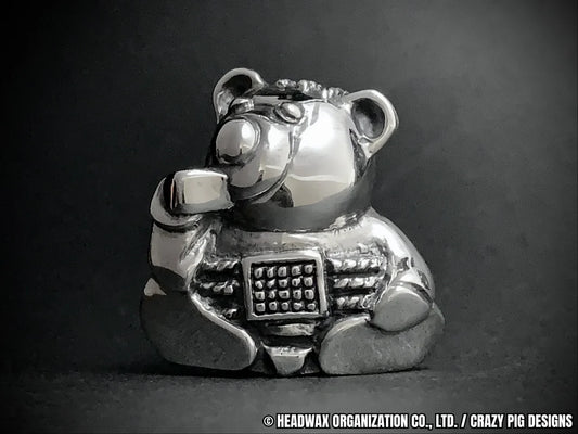 【hide × CRAZY PIG DESIGNS】 コラボ第3弾『PSYCHO TEDDY BEAR KEYRING』解禁‼