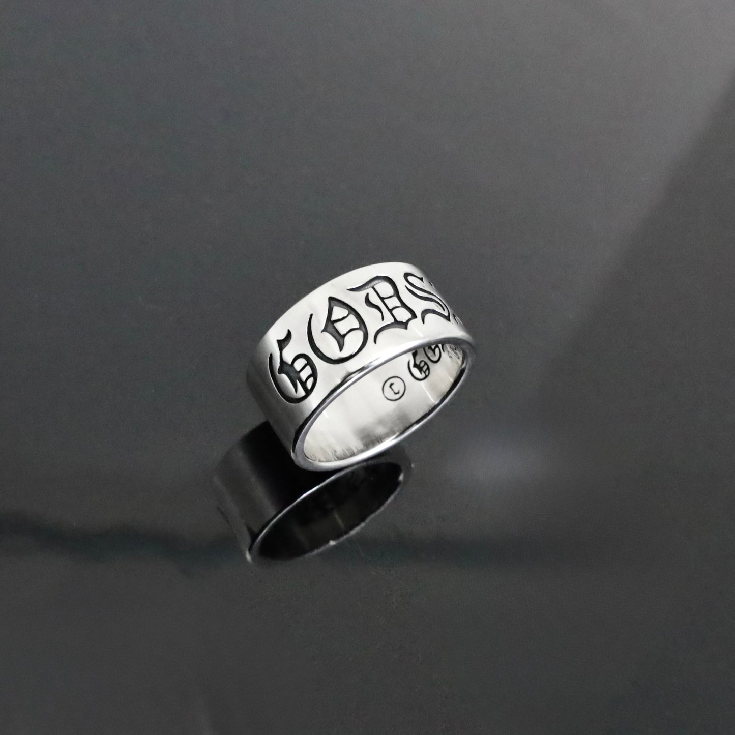 【GODSIZE ゴッドサイズ】GS-255R DIVINE ENGRAVED BAND/ディヴァイン エングレーブド・バンド