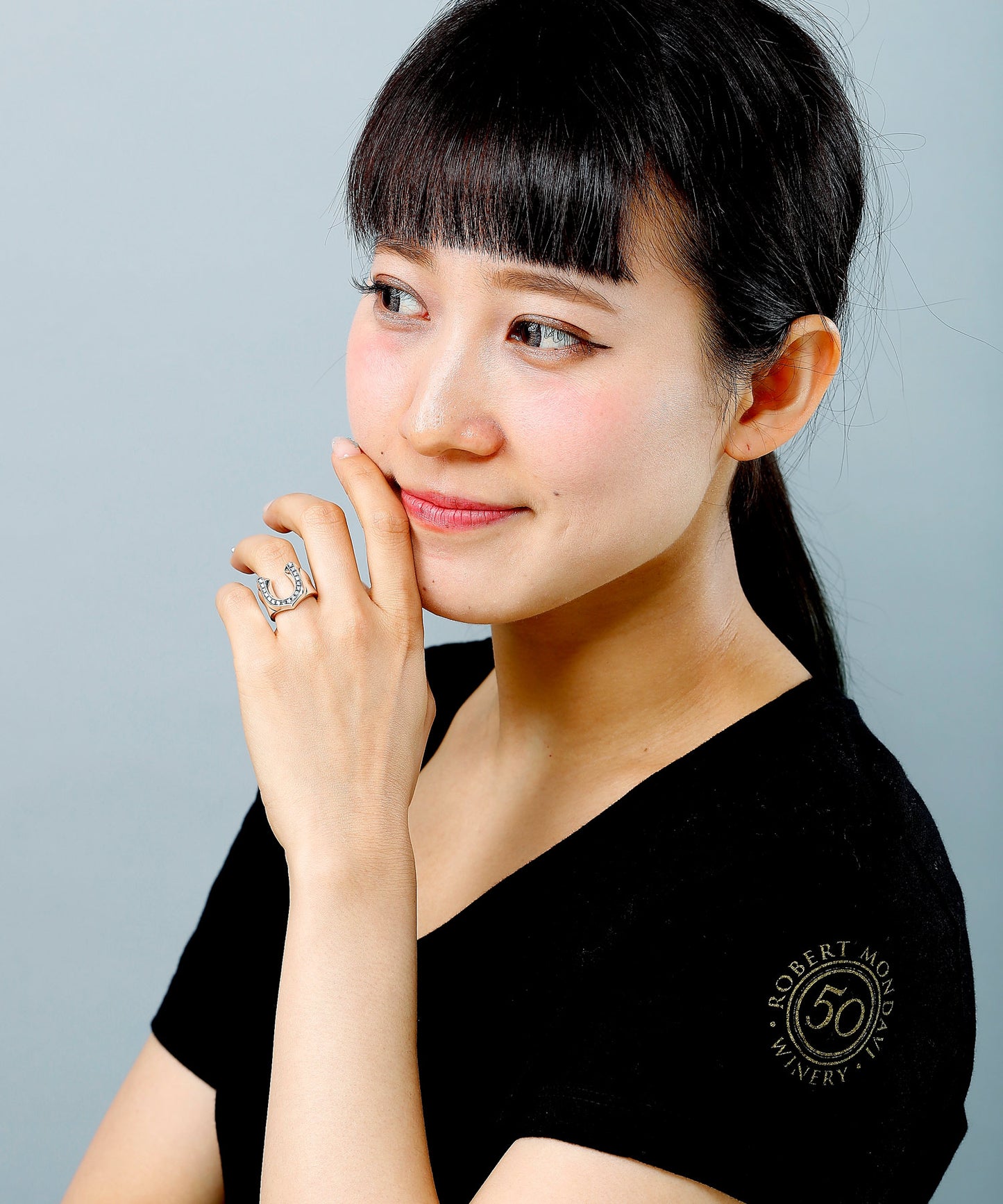 【King Limo キングリモ】KLR14CZ：HIGH ROLLER RING-PAVE ハイローラーリング