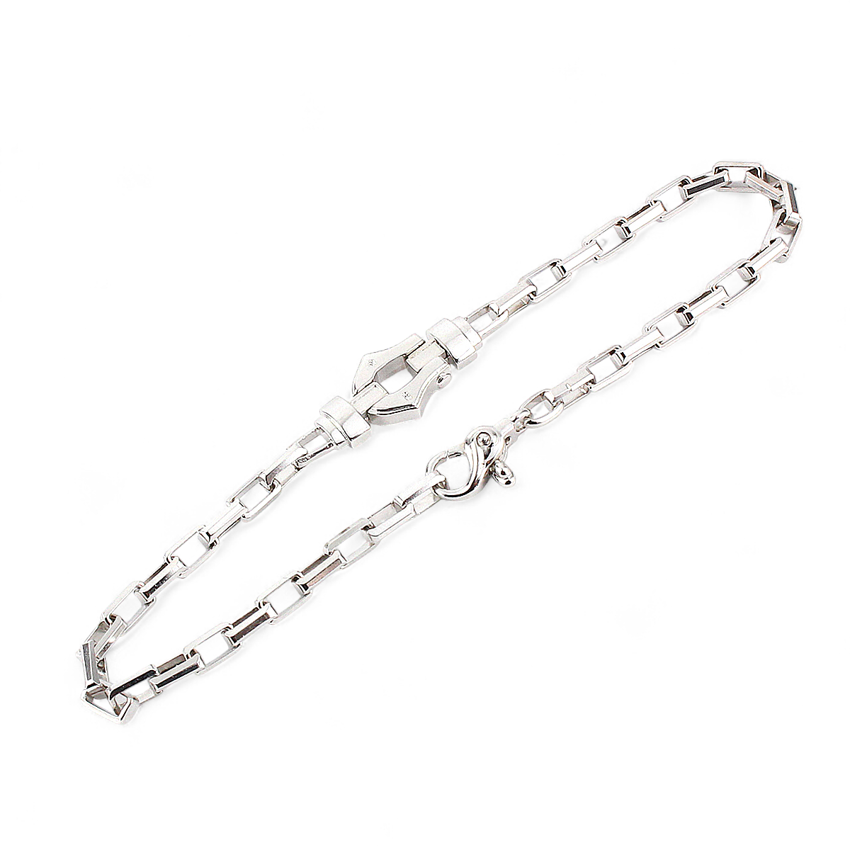 【King Limo キングリモ】KLCB05CZ：GRACE CHAINE BRACELET グレイスチェーンブレスレット-SV