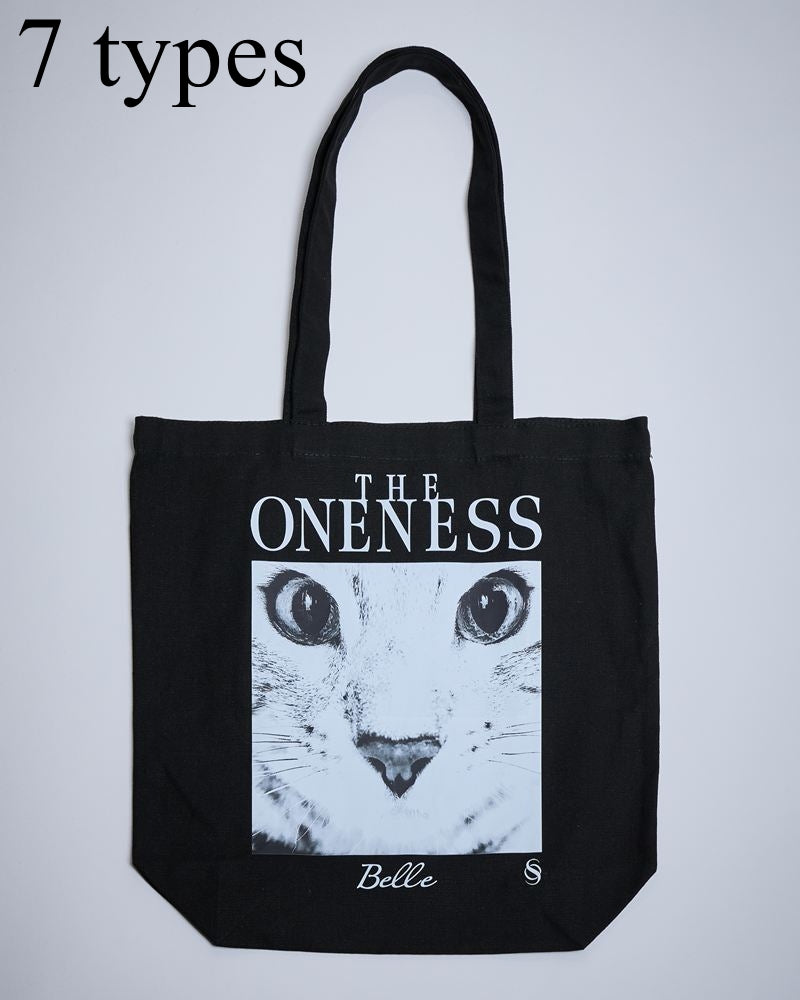 Pre-order available for THE ONENESS OI-TR-1050 Organic Cotton Tote Bag (7 designs available).
