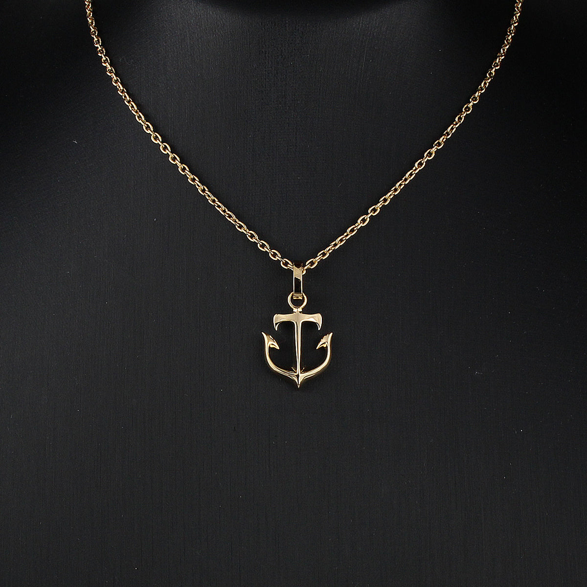 【King Limo キングリモ】KLCM24G：MICRO ANCHOR CHARM-GD マイクロアンカーチャーム