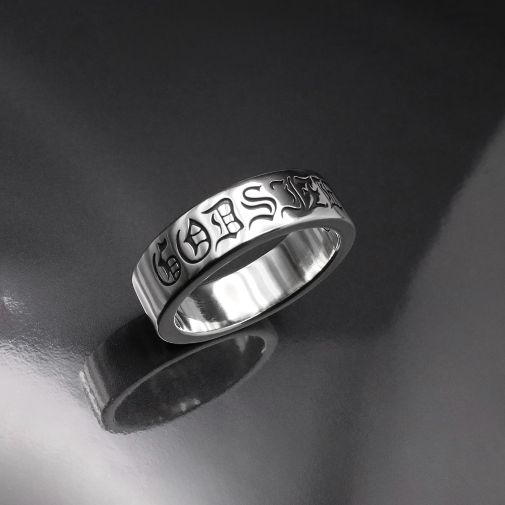 【GODSIZE ゴッドサイズ】GS256R DIVINE ENGRAVED BAND six
