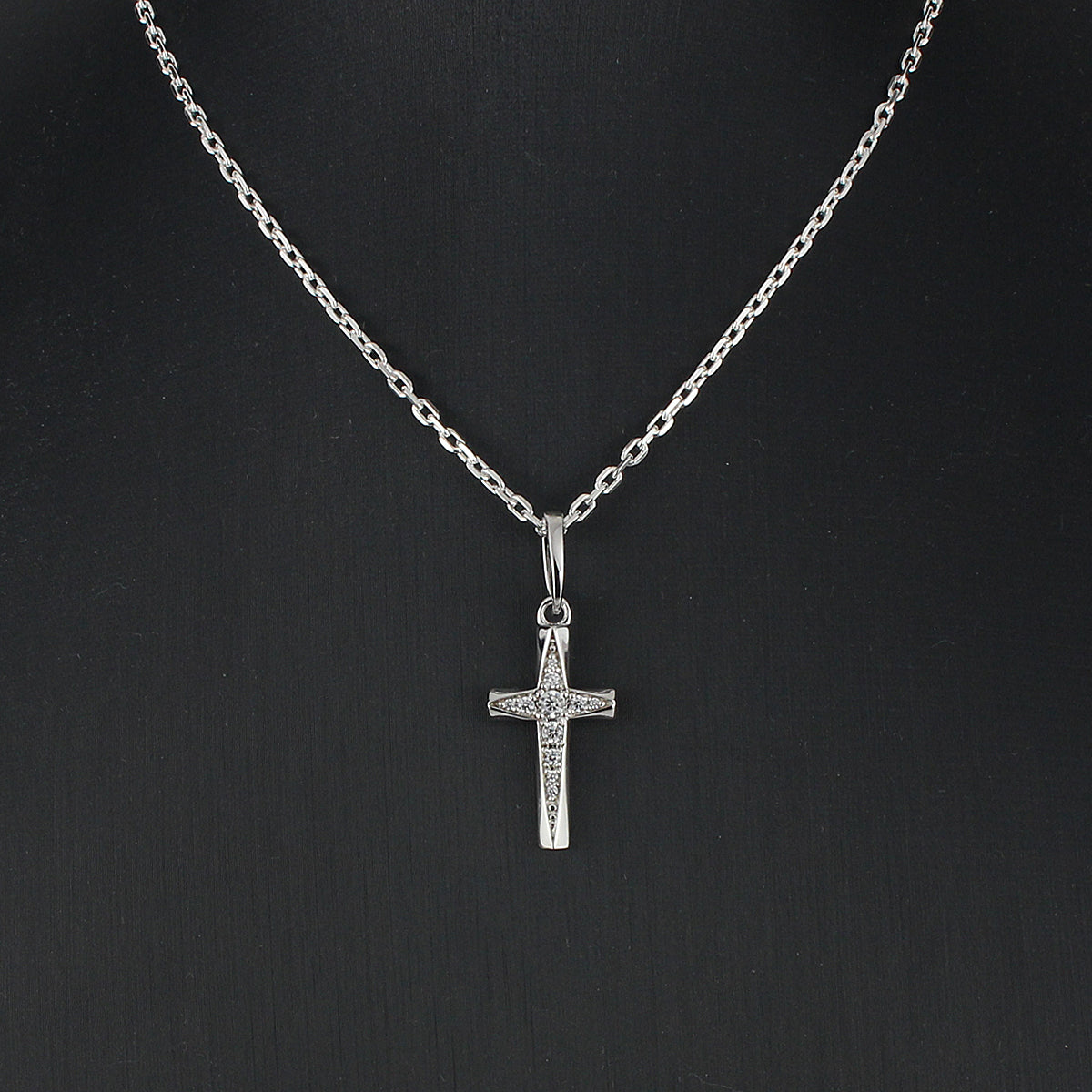 【King Limo キングリモ】KLCM38CZ:CROSS EDGE CHARM-WT