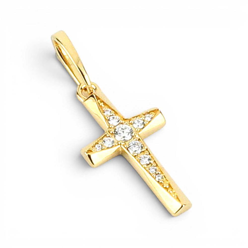 【King Limo キングリモ】KLCM38CZ:CROSS EDGE CHARM-GD