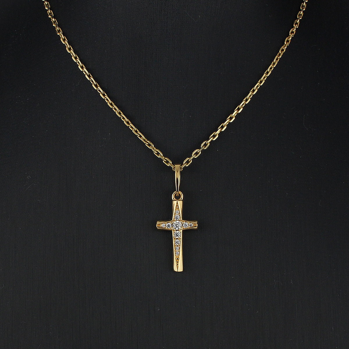 【King Limo キングリモ】KLCM38CZ:CROSS EDGE CHARM-GD