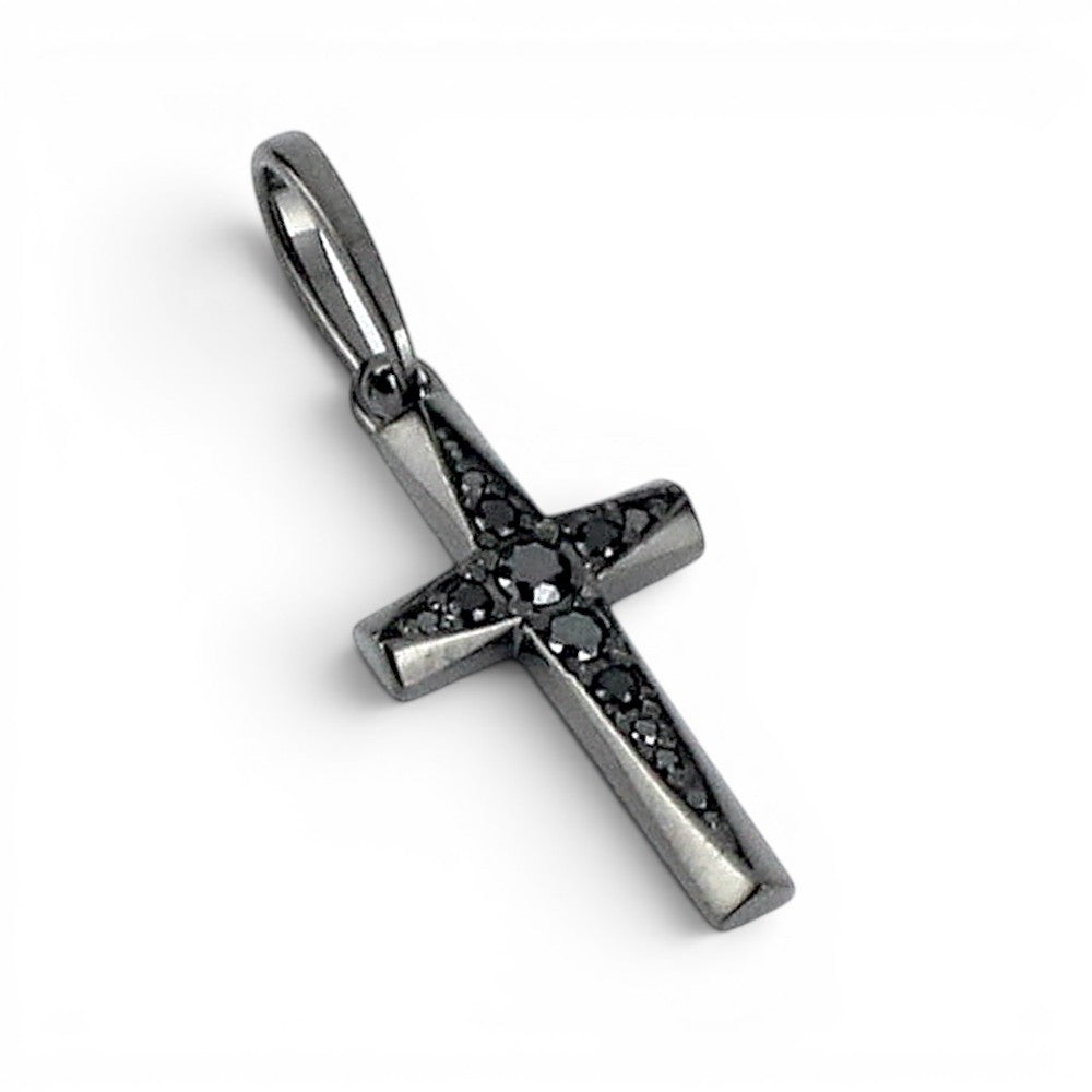 【King Limo キングリモ】KLCM38CZ:CROSS EDGE CHARM-BK