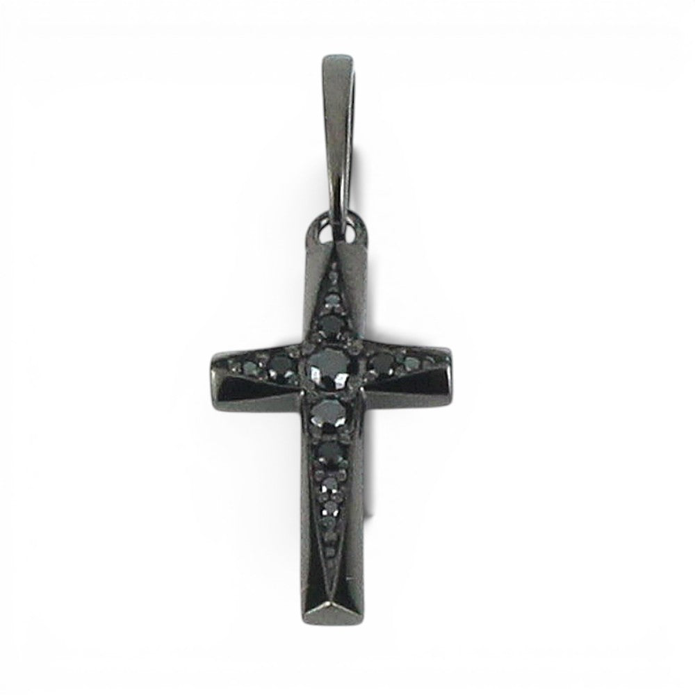 【King Limo キングリモ】KLCM38CZ:CROSS EDGE CHARM-BK