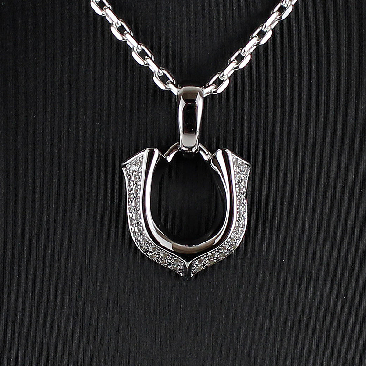 【King Limo キングリモ】KLP49CZ：HIGH ROLLER PENDANT PAVE ハイローラーペンダント