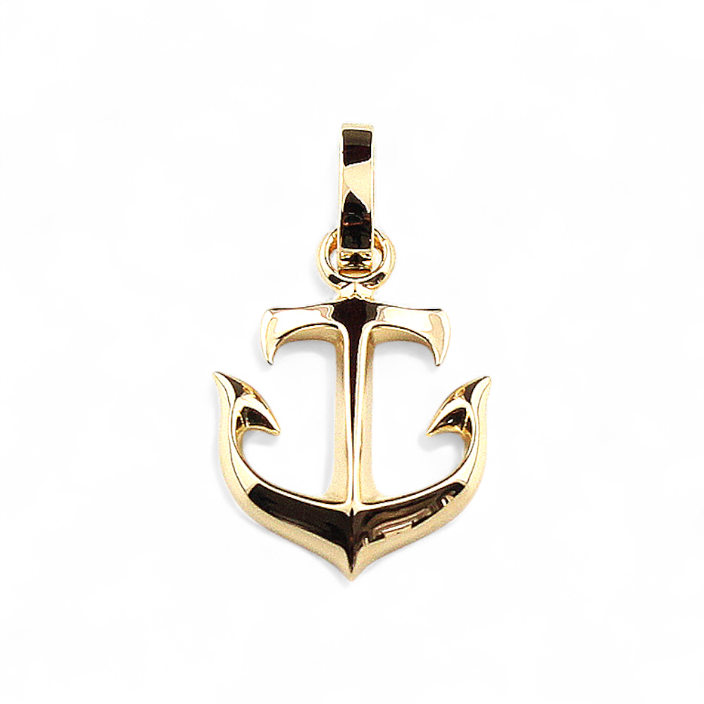 【King Limo キングリモ】KLCM24G：MICRO ANCHOR CHARM-GD マイクロアンカーチャーム