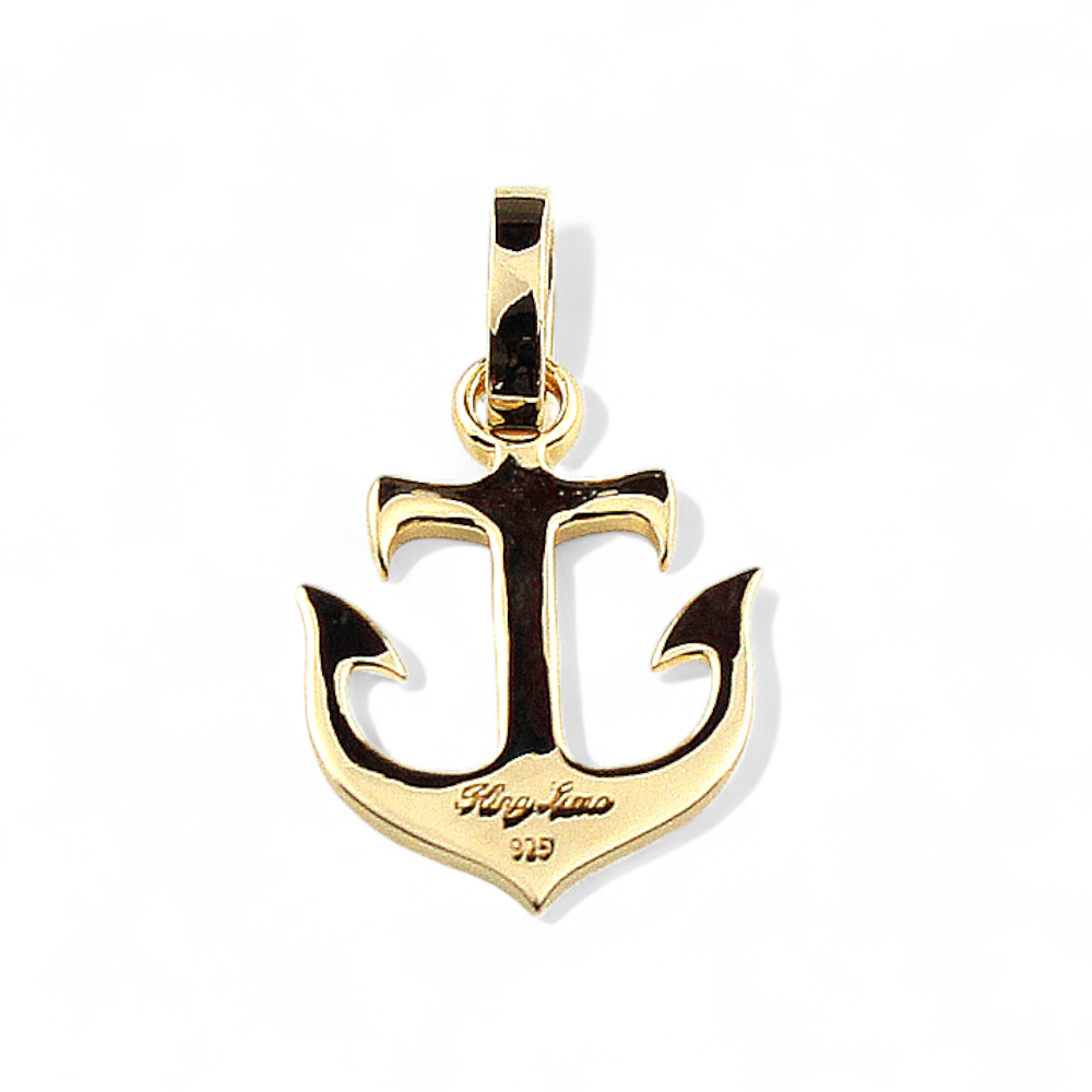 【King Limo キングリモ】KLCM24G：MICRO ANCHOR CHARM-GD マイクロアンカーチャーム