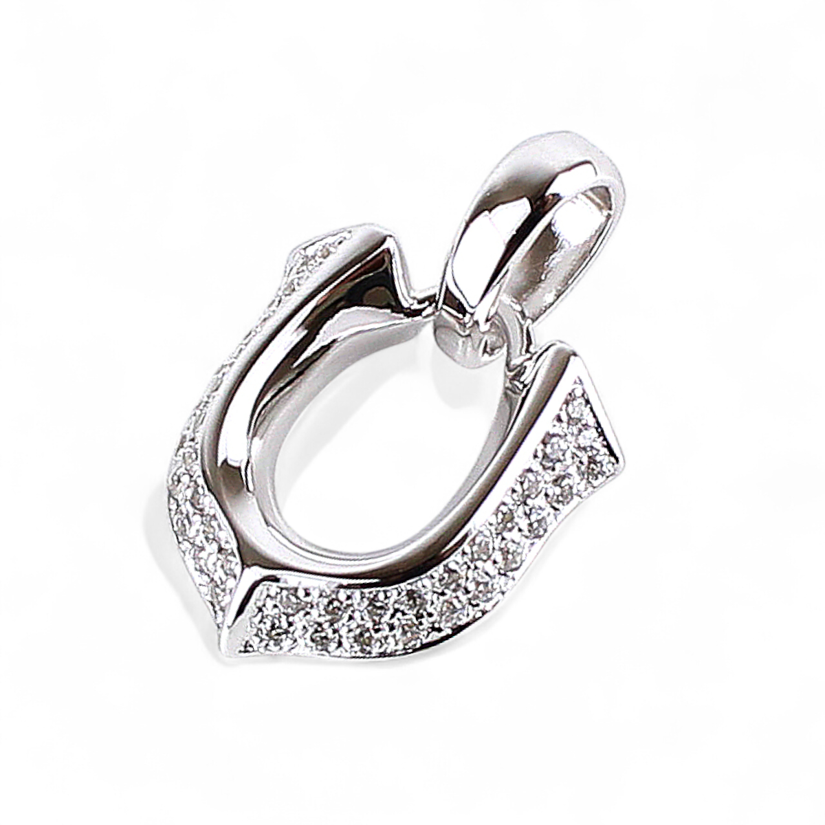 【King Limo キングリモ】KLP49CZ：HIGH ROLLER PENDANT PAVE ハイローラーペンダント