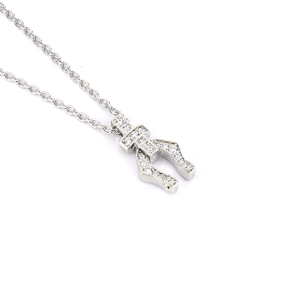 【King Limo キングリモ】KLCM39CZ：GRACE CHARM NECKLACE グレースチャームネックレス
