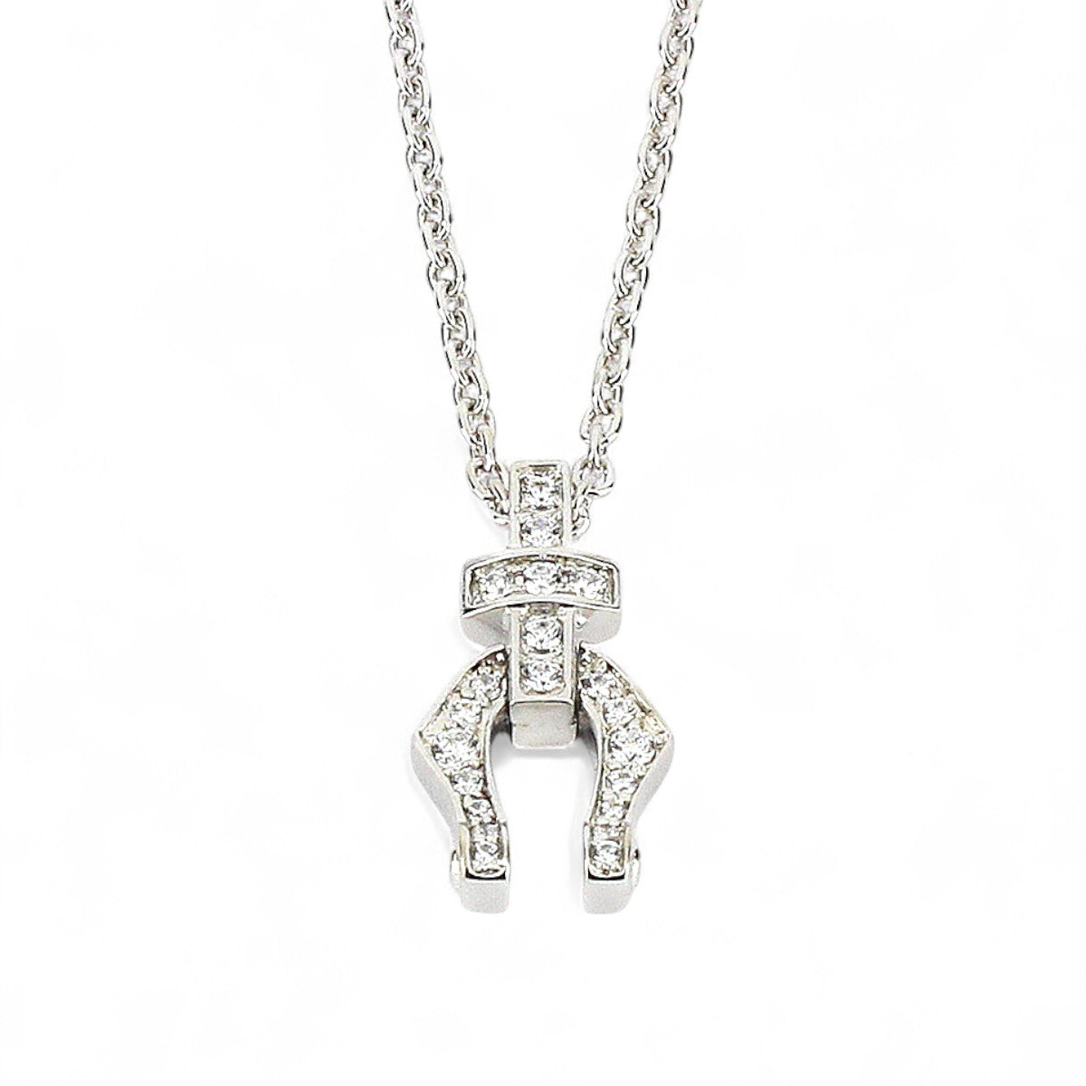 【King Limo キングリモ】KLCM39CZ：GRACE CHARM NECKLACE グレースチャームネックレス