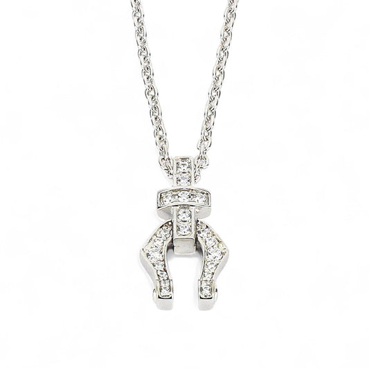 【King Limo キングリモ】KLCM39CZ：GRACE CHARM NECKLACE グレースチャームネックレス