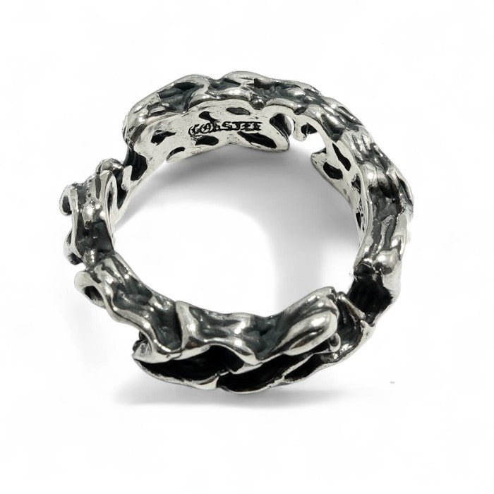 【GODSIZE ゴッドサイズ】GS-205r Palmette Scroll Ring パルメットスクロールリング (コピー)