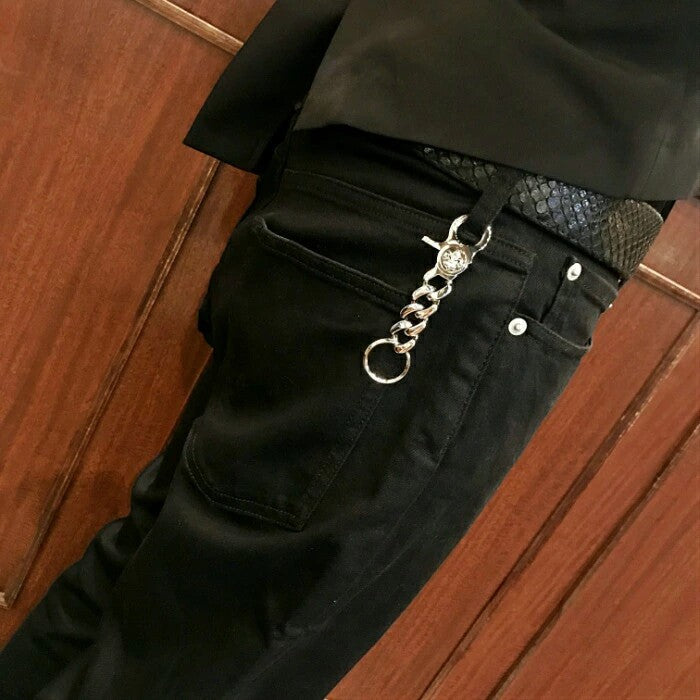 【Bastille バスティーユ】BHAK-004 : Classic Lily Key Chain-Brass クラシックリリーキーチェーン