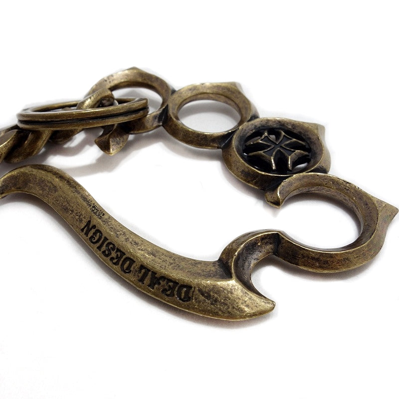 【DEAL DESIGN ディールデザイン】391609 ダブレードジャックウォレットチェーン