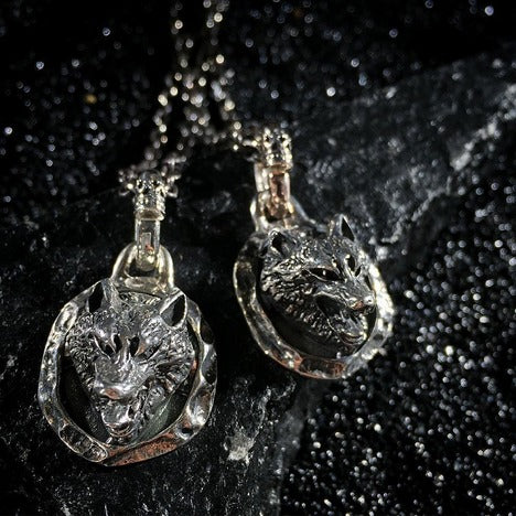 【GODSIZE ゴッドサイズ】925LTD Wolf Pendant -925-限定 ウルフペンダント