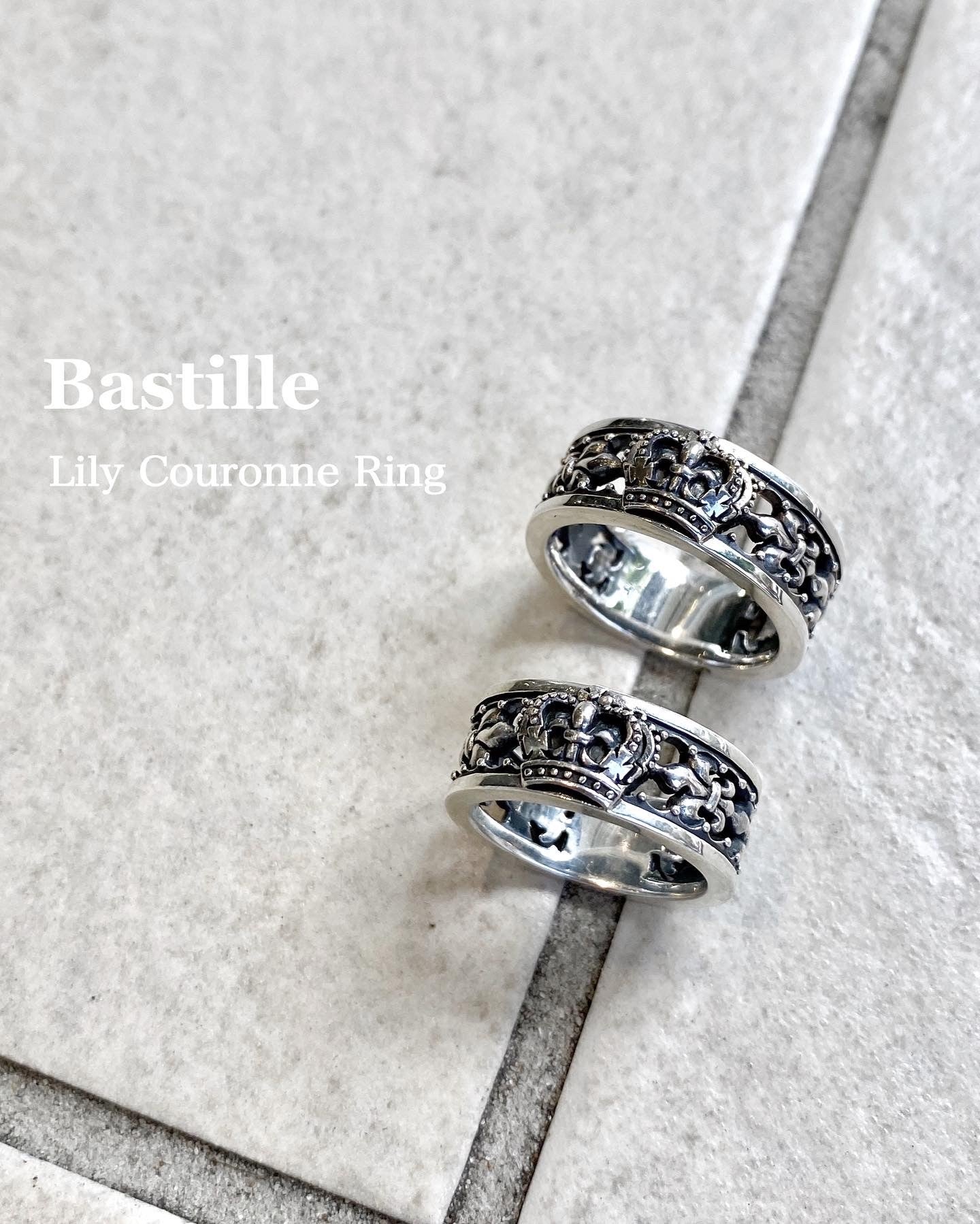 【Bastille バスティーユ】BHAR-011：Lily couronne Ring リリークロヌリング