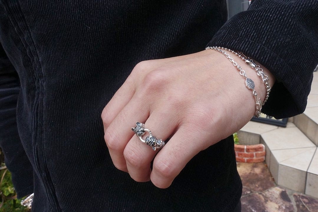 【Bastille バスティーユ】BHAR-029：Le chien Ring ルシアンリング