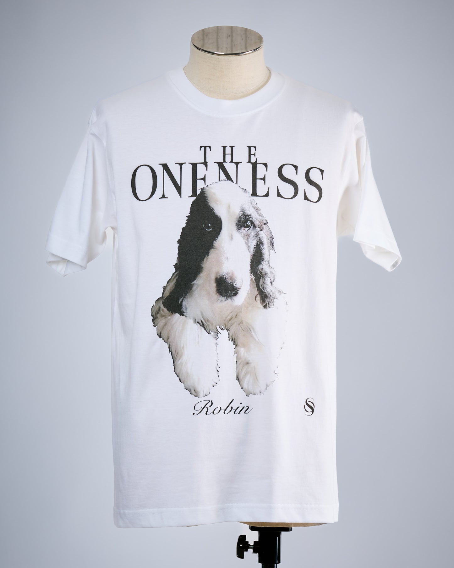先行予約2-3月入荷予定【THE ONENESS ザ・ワンネス】OJ-OGB910 T-Shirt White  締切10/26 犬猫保護活動チャリティー