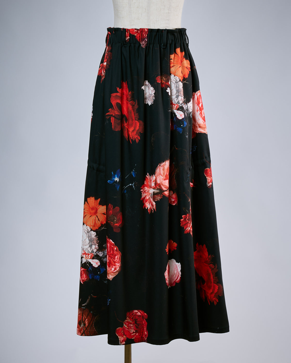 先行予約3-4月入荷予定【THE ONENESS ザ・ワンネス】OJ-OSKT12-900 Shirring Skirt Black 10/26締切 (コピー)
