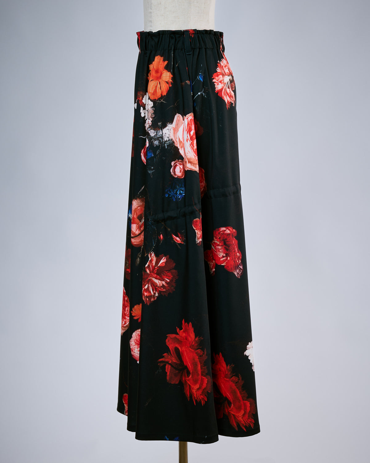 先行予約3-4月入荷予定【THE ONENESS ザ・ワンネス】OJ-OSKT12-900 Shirring Skirt Black 10/26締切 (コピー)