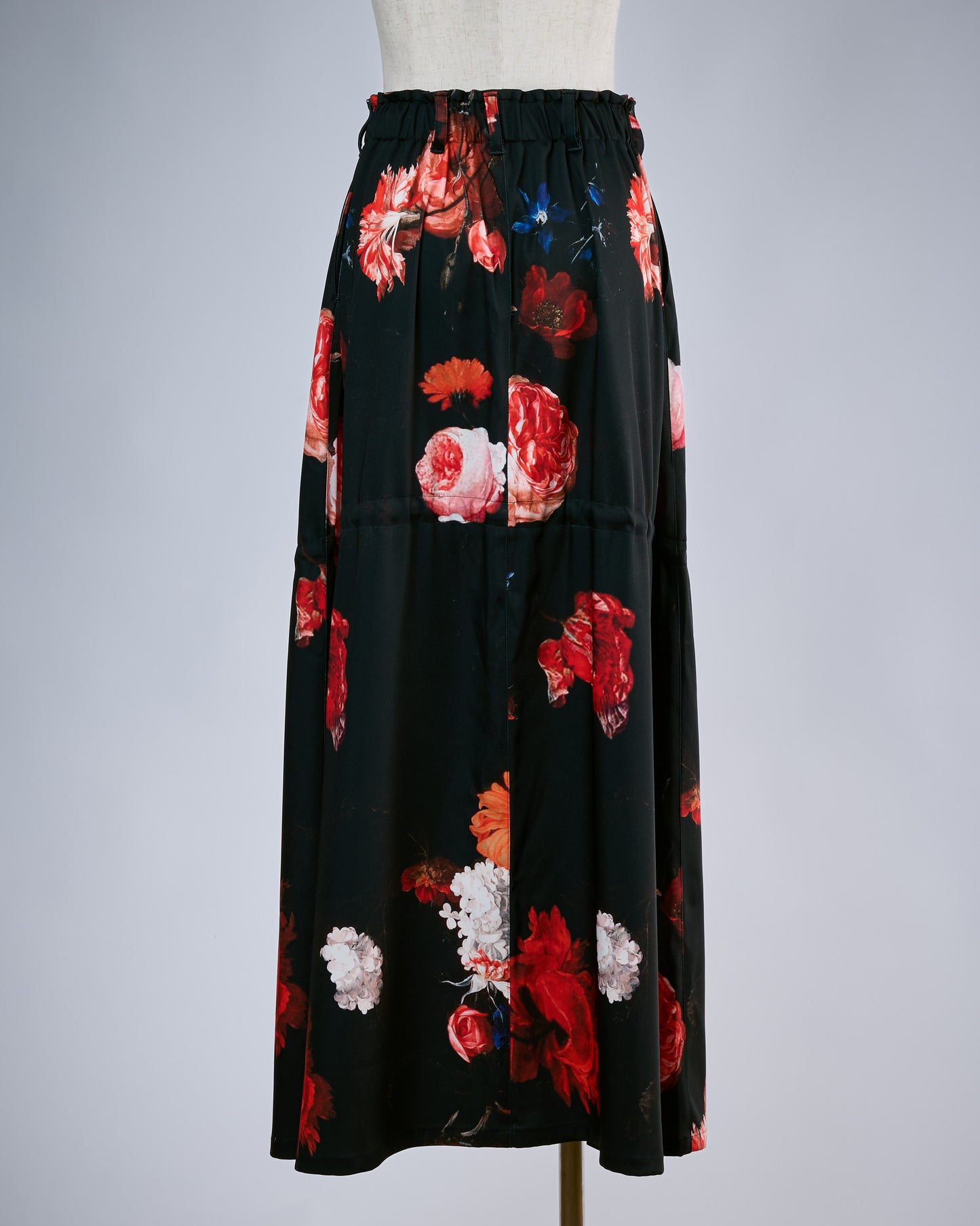 先行予約3-4月入荷予定【THE ONENESS ザ・ワンネス】OJ-OSKT12-900 Shirring Skirt Black 10/26締切 (コピー)