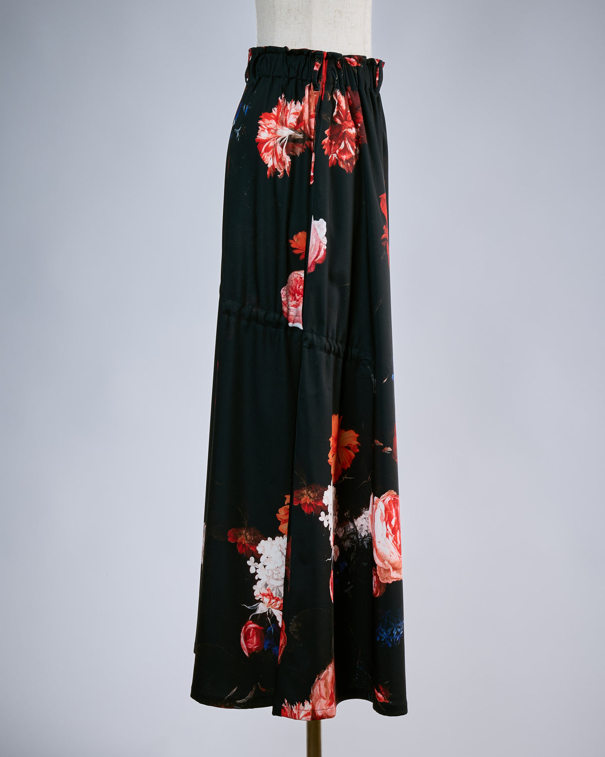 先行予約3-4月入荷予定【THE ONENESS ザ・ワンネス】OJ-OSKT12-900 Shirring Skirt Black 10/26締切 (コピー)