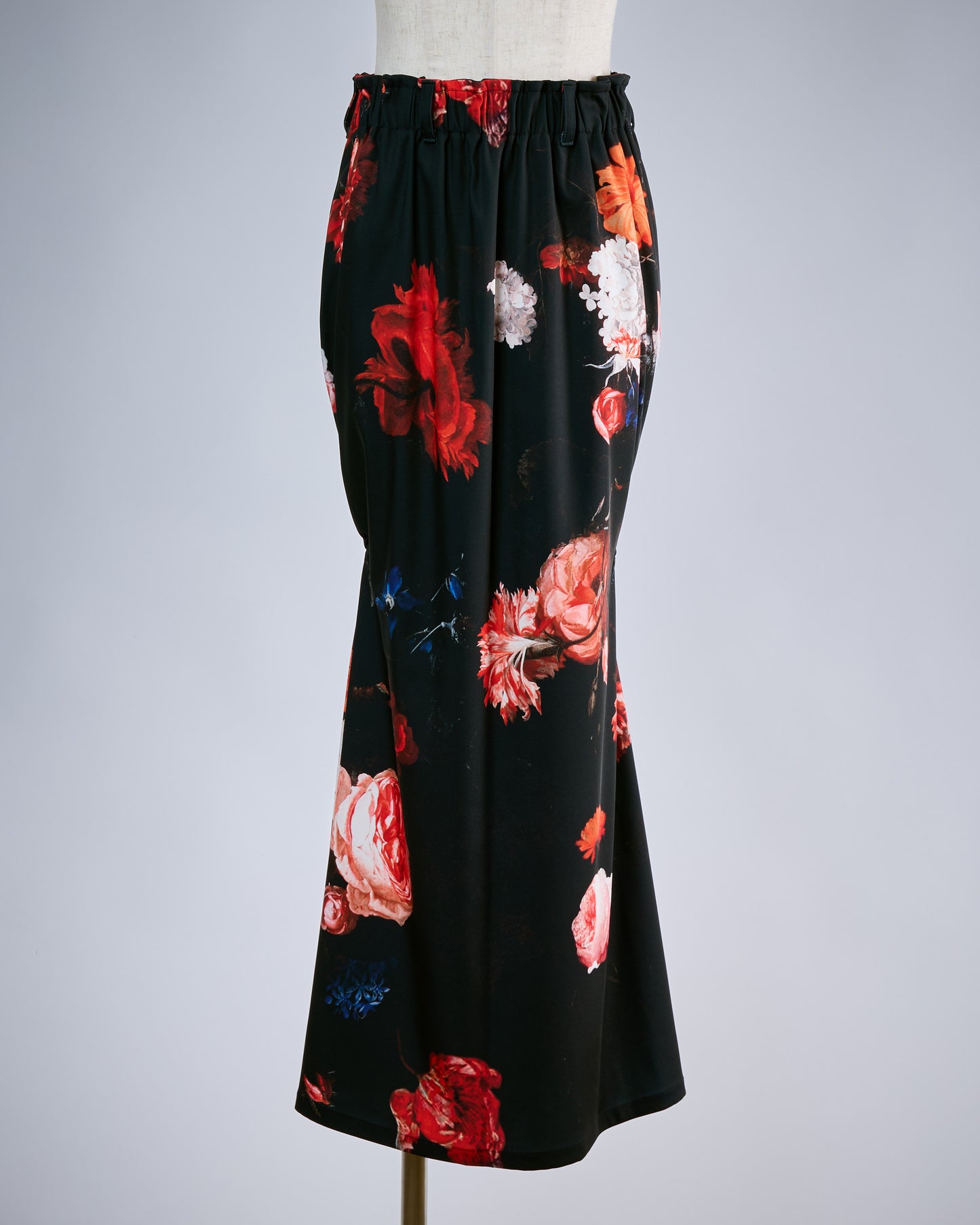 先行予約3-4月入荷予定【THE ONENESS ザ・ワンネス】OJ-OSKT12-900 Shirring Skirt Black 10/26締切 (コピー)