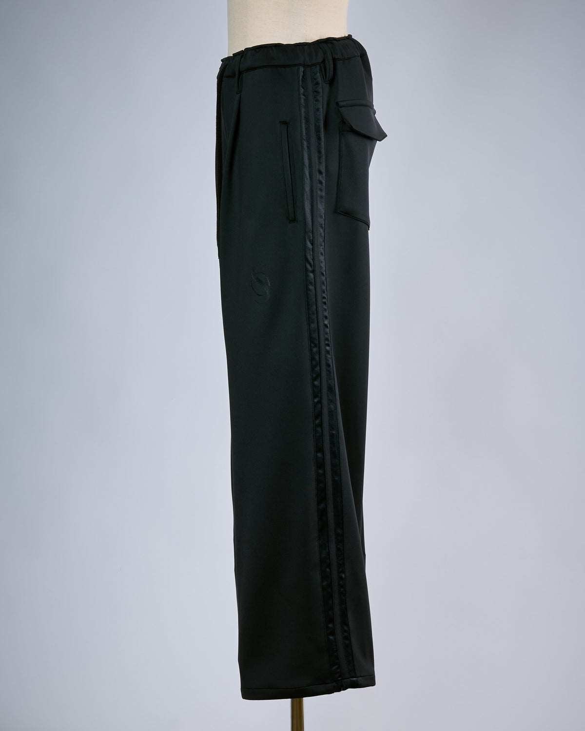 先行予約3-4月入荷予定【THE ONENESS ザ・ワンネス】OJ-OHP11-901 Line Pants Jersey Black 10/26締切