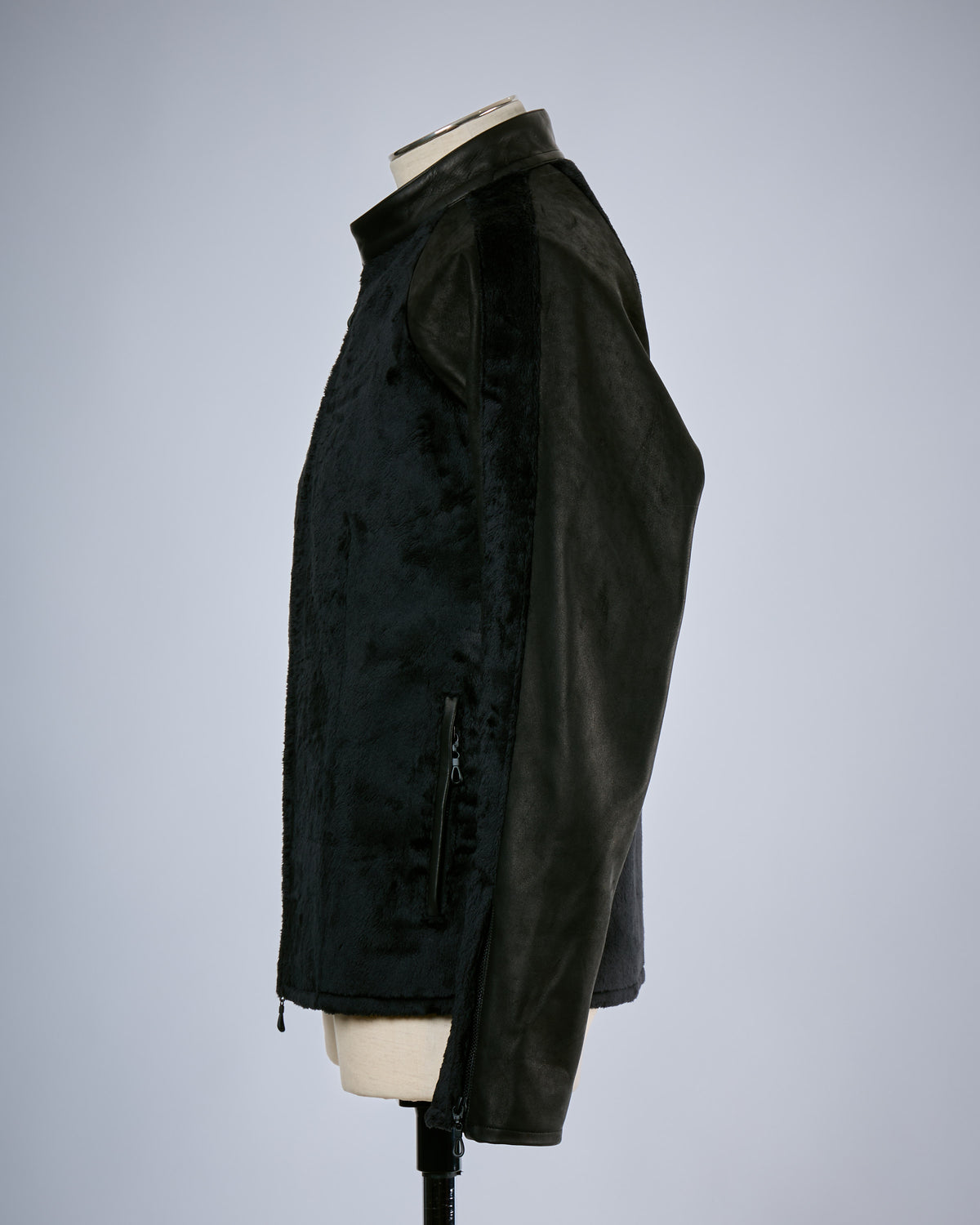 先行予約1-2月入荷予定【THE ONENESS ザ・ワンネス】OJ-OHJ23-910 Real Eco Leather Raglan Blouson 10/26締切