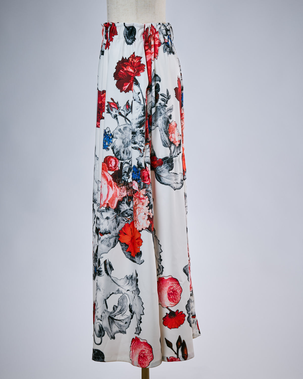 先行予約3-4月入荷予定【THE ONENESS ザ・ワンネス】OJ-OSKT12-900 Shirring Skirt White 10/26締切