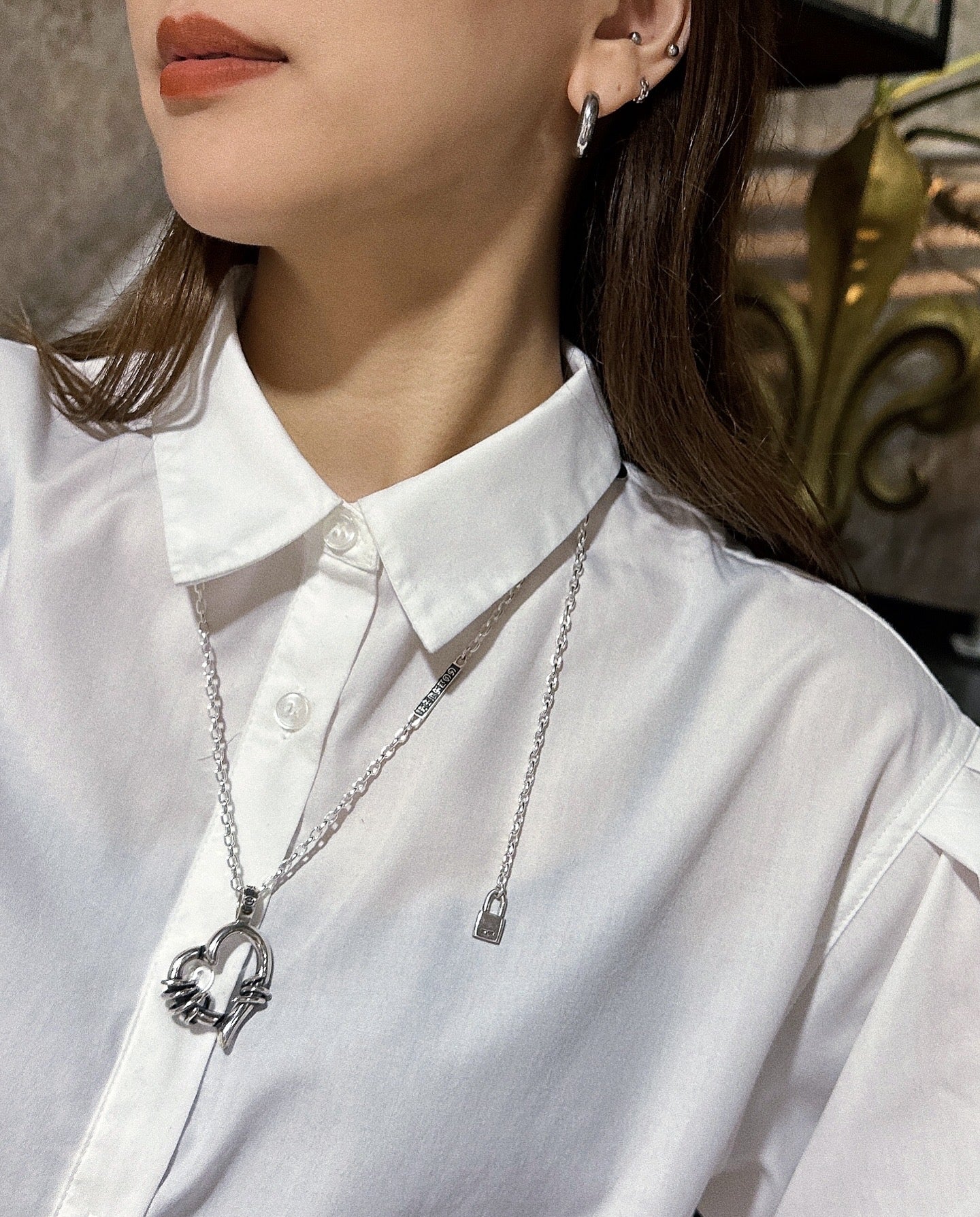 【GODSIZE ゴッドサイズ】 GS-676PD THORNY HEART [LARGE] PENDANT / ソーニーハート L ペンダント