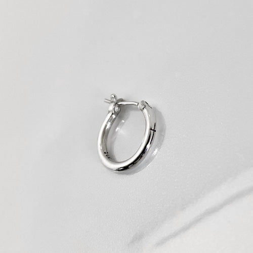 【GODSIZE ゴッドサイズ】CROSS THIN HOOP クロス シンフープ/1.8mm