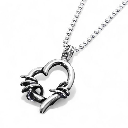 【GODSIZE ゴッドサイズ】 GS-676PD THORNY HEART [LARGE] PENDANT / ソーニーハート L ペンダント