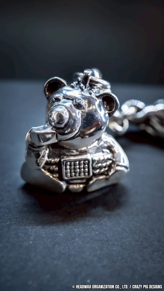 【疯狂猪设计】27号 大型邪恶骷髅戒指