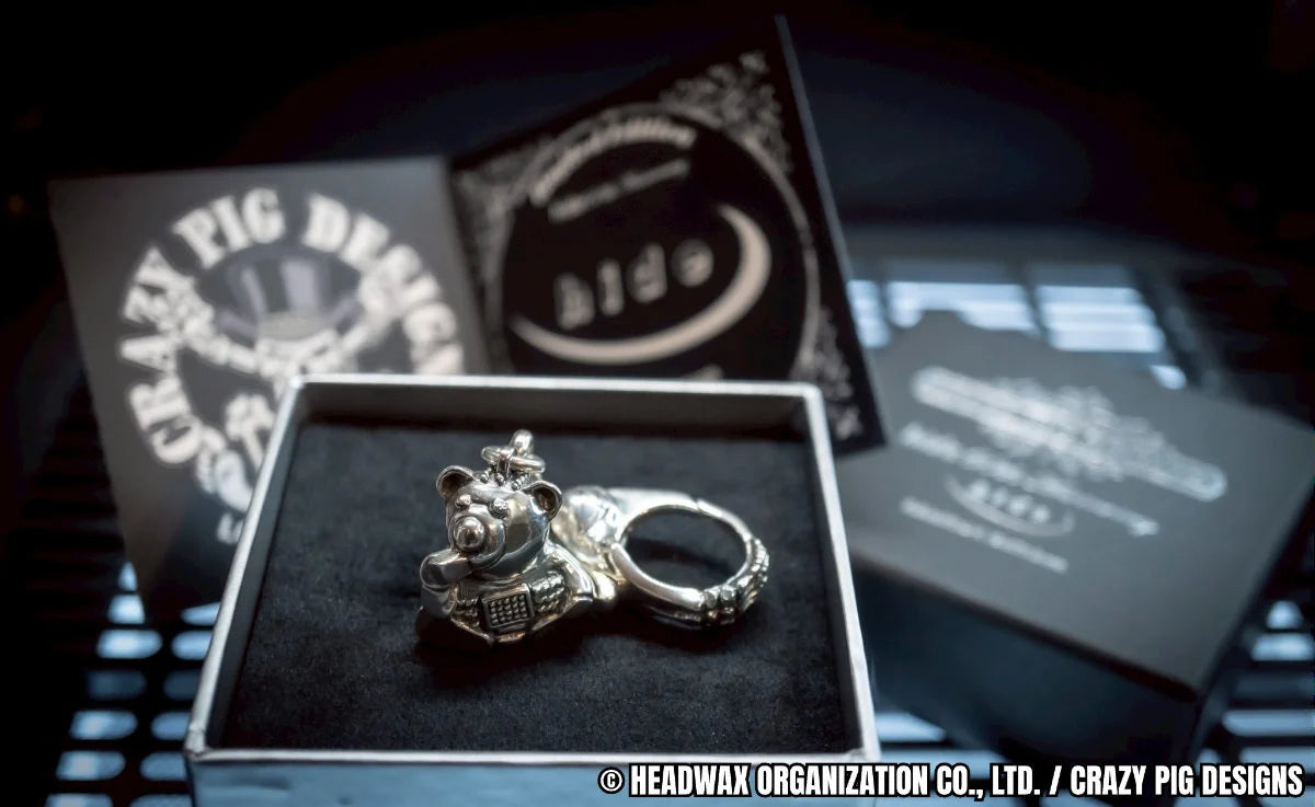 【疯狂猪设计】27号 大型邪恶骷髅戒指