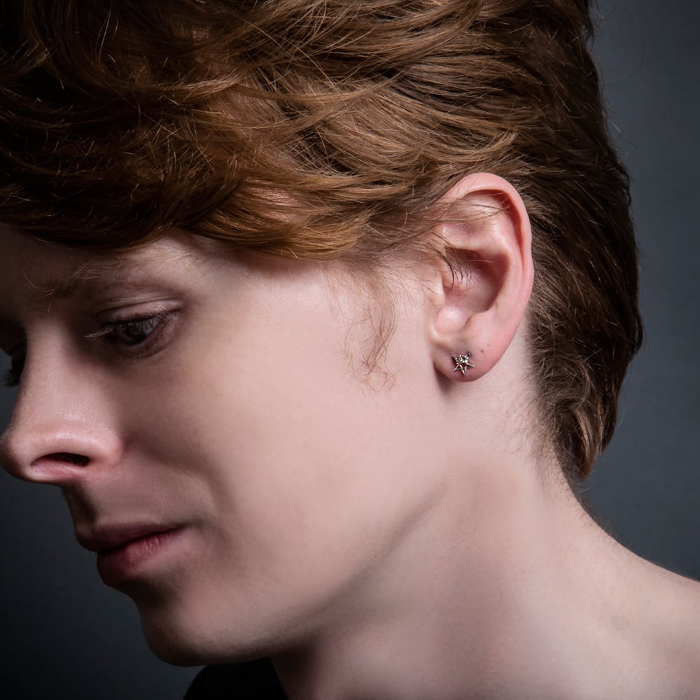 【Artemis Kings アルテミスキングス】AKE0102 王冠５芒星ピアス