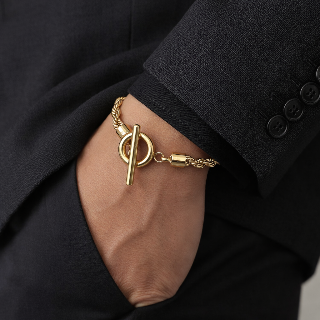 -925- Select: French Rope Bracelet 316BS-08