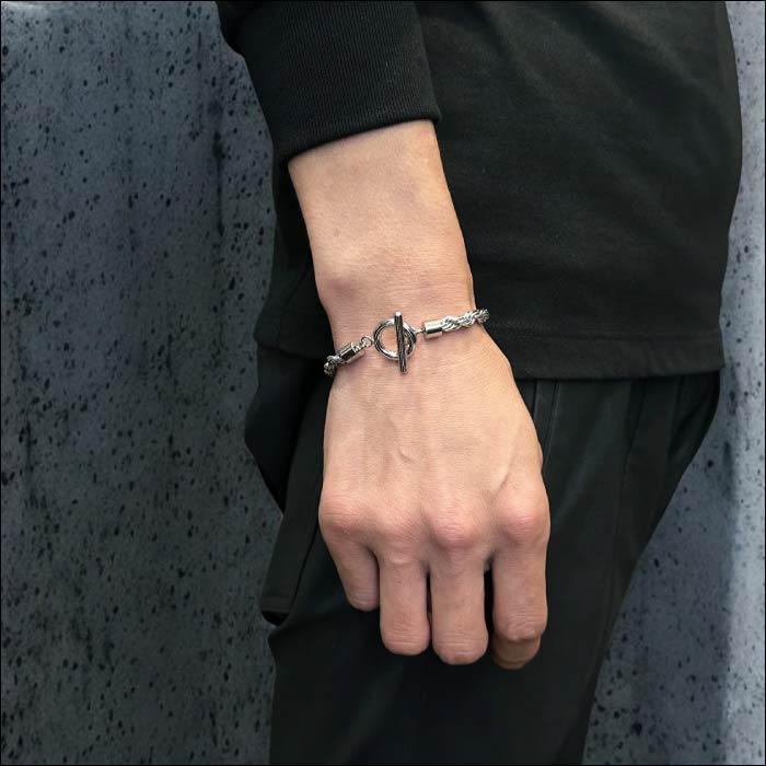 -925- Select: French Rope Bracelet 316BS-08