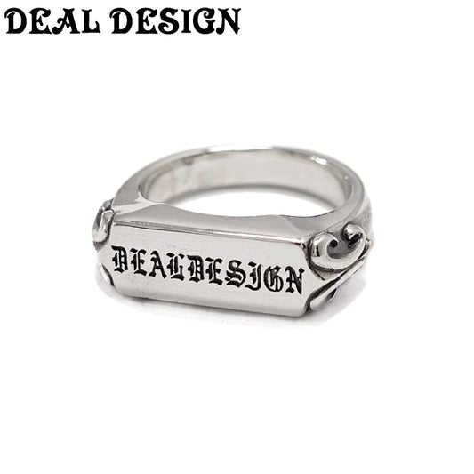 【DEAL DESIGN ディールデザイン】R394291 バーシグネットリング