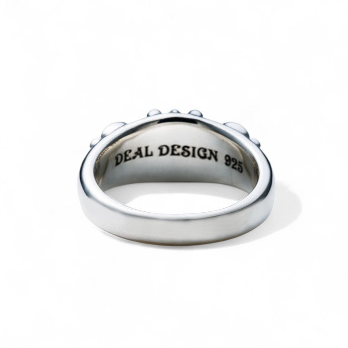 【DEAL DESIGN ディールデザイン】R395262 ブルーミングクロスリング：ナロー