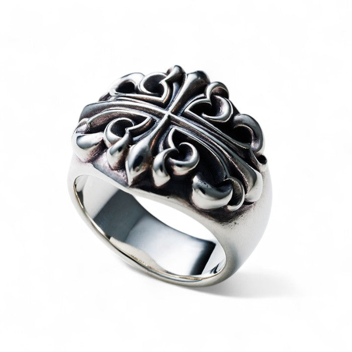 【DEAL DESIGN ディールデザイン】R395264 ブルーミングクロスリング：ワイド