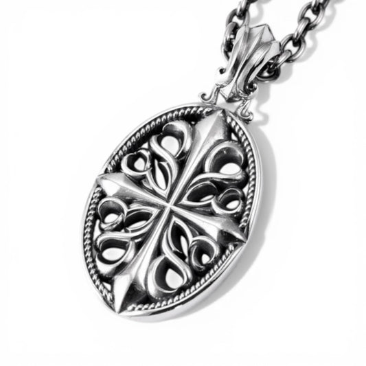 [DEAL DESIGN] Blooming Cross Pendant P396124